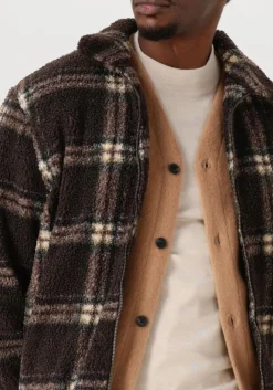 bruine forét jack cabin zip fleece