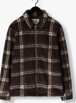 bruine forét jack cabin zip fleece