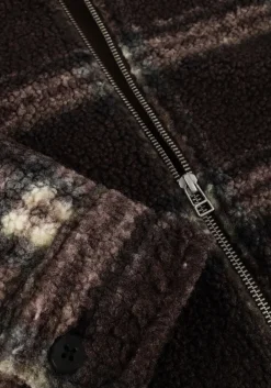 bruine forét jack cabin zip fleece