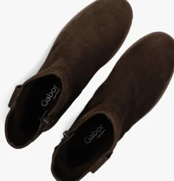 bruine gabor enkelboots 723.2