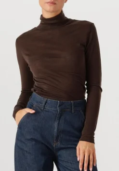 bruine gestuz coltrui gzninia wool rollneck