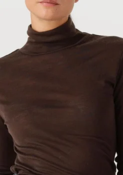 bruine gestuz coltrui gzninia wool rollneck