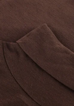 bruine gestuz coltrui gzninia wool rollneck