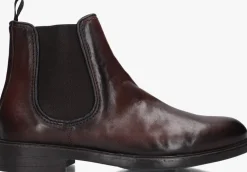 bruine giorgio chelsea boots 88610
