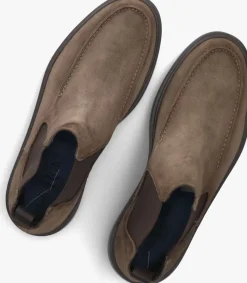 bruine giorgio chelsea boots 19216