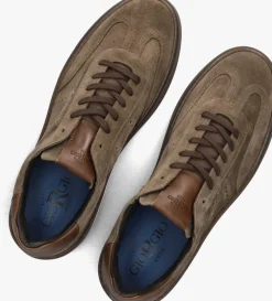 bruine giorgio lage sneakers 58197