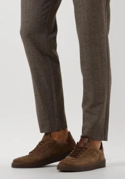 bruine giorgio lage sneakers 58197