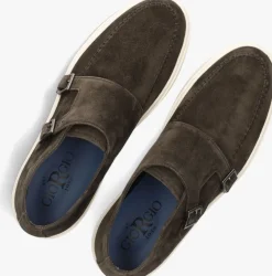 bruine giorgio nette schoenen 137115