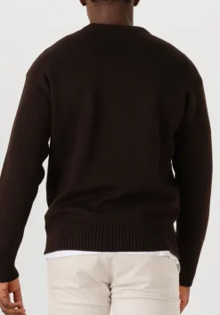 bruine gran sasso trui crew l slv relaxed fit