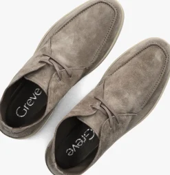 bruine greve hoge sneakers wave 2525