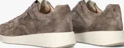 bruine greve lage sneakers walker 2346