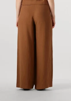 bruine herskind broeken lotus pants