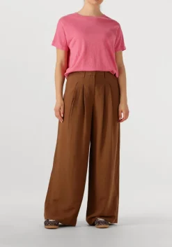 bruine herskind broeken lotus pants