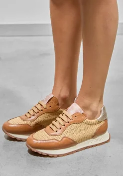 bruine hispanitas lage sneakers rhv254045