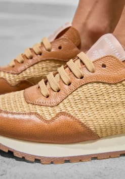 bruine hispanitas lage sneakers rhv254045