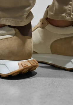 bruine hogan lage sneakers h601 allacciato