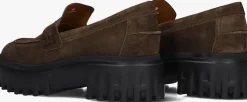 bruine hogan loafers h700 mocassino