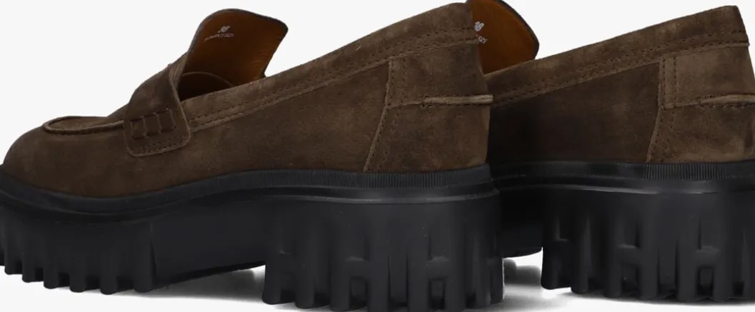 bruine hogan loafers h700 mocassino