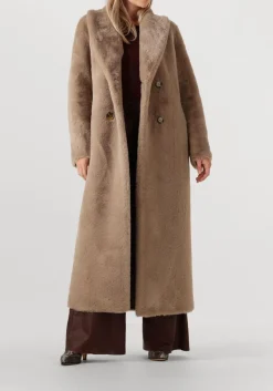 bruine ibana wijde broek payten