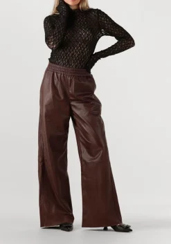 bruine ibana wijde broek payten