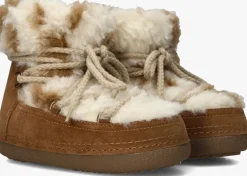 bruine inuikii vachtlaarzen teddy