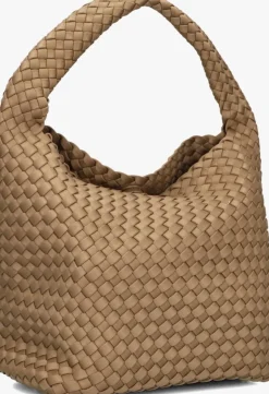 bruine marrea schoudertas bucket