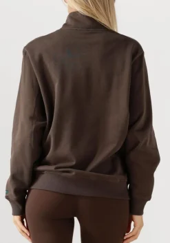 bruine mercer amsterdam sweater the mercer quarter zip contrast