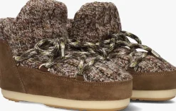 bruine moon boot vachtlaarzen 14601000