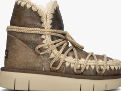 bruine mou boots bounce boot scoubidoo lace sp