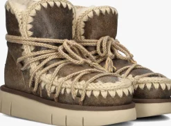 bruine mou boots bounce boot scoubidoo lace sp