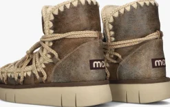 bruine mou boots bounce boot scoubidoo lace sp