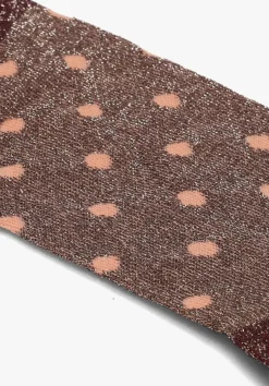 bruine mp denmark sokken donna glitter