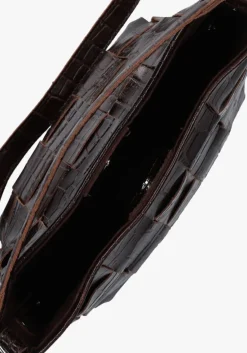 bruine núnoo schoudertas small chiara texas