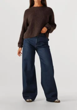 bruine nubikk lage sneakers ray owen studs