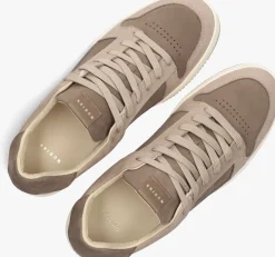 bruine nubikk lage sneakers basket rae