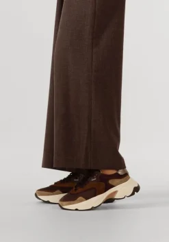 bruine nubikk lage sneakers ross noa