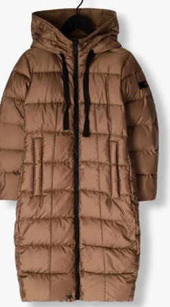 bruine peuterey gewatteerde jas nunki mqn 02