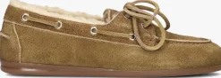 bruine posa mocassins boat loafer veg-shearling