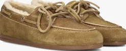 bruine posa mocassins boat loafer veg-shearling