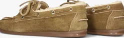 bruine posa mocassins boat loafer veg-shearling
