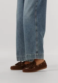 bruine posa mocassins boat loafer fringe