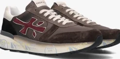 bruine premiata lage sneakers mick