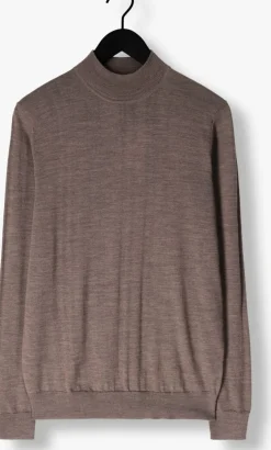 bruine profuomo coltrui pullover mock neck merino