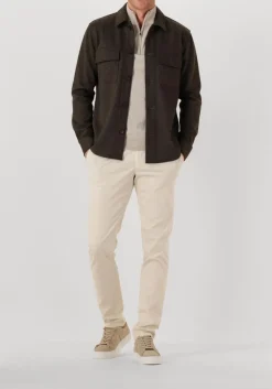 bruine profuomo overshirt overshirt cutaway knitted