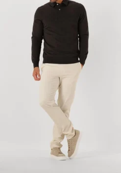 bruine profuomo polo polo onepiece ls