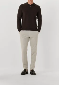 bruine profuomo polo polo ls snow