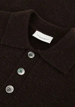 bruine profuomo polo polo ls snow