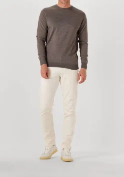 bruine profuomo trui pullover crewneck merino