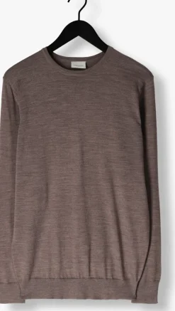 bruine profuomo trui pullover crewneck merino