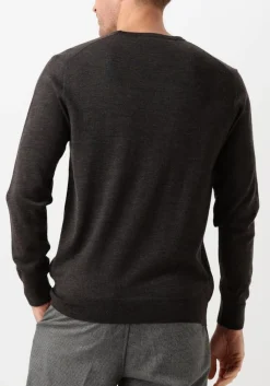 bruine profuomo trui pullover crewneck